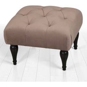 Resim Lorence Home Kahve Floral Puf Kahve Ty9040 