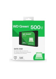 Resim Wd 500gb Green 545-465mb-s Sata 3.0 Wds500g5g0a Ssd Harddisk 