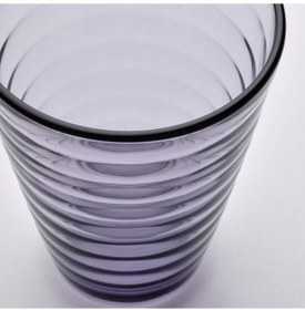 Resim 4 Adet Bardak Seti, Cam Meridyendukkan Karışık Renkler, 34 Cl Meşrubat-su Bardağı 