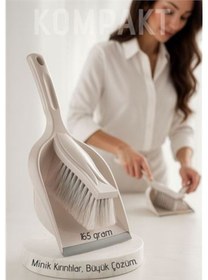 Resim Profesyonel Masa Üstü Faraş Fırça Seti Pratik Mini Süpürge Ev Ofis Mutfak Temizleme Seti 