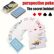 Resim Zihin Okuma Sihirli Poker Kartları - Şeffaf, Beyaz Kağıt Destesi İnanılmaz Performanslar & Yenilikçi Oyunlar İçin, Poker Aksesuarları, Sihir, Psişik, İnanılmaz 