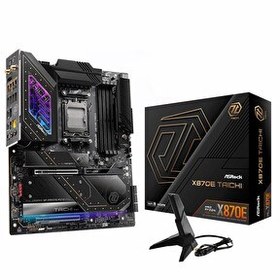 Resim Asrock X870E Taichi WiFi DDR5 8200 MHz OC M.2 HDMI/USB-C PCIe 5.0 AM5 eATX Anakart 
