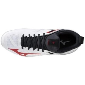 Resim Wave Dimension Unisex Voleybol Ayakkabısı Beyaz / Gri Çok Renkli 