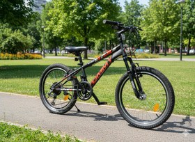 Resim TommyBike 20 jant Vitesli Bisiklet Duble Jant 21 Vites Ön Amortisörlü Çocuk Bisikleti 