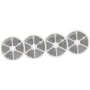 Resim Xuweiwei Kensbro 4 White 60mm Yuvarlak Reflektör Yan Işıklar 4lü Set Trailer Kamyon Için 