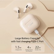 Resim Xindoker Lenovo Lp40ⅱ Bluetooth 5.3 Kulaklıklar - Yarı Girişli Spor Kulaklıkları, 230mah Şarj Kutusu, Mems Gürültü Engelleme, Hd Stereo Ses, Mor 