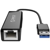 Resim Orico USB 3.0 Gigabit 1000 Mbps RJ45 Ethernet Dönüştürücü Adaptör Siyah 