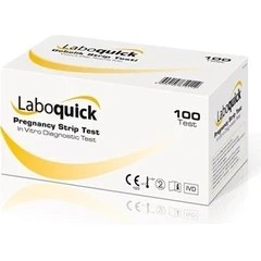 Resim Laboquick Gebelik Testi (Hcg) Strip Laboquick 100'LÜK 
