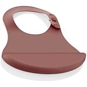 Resim Babyjem Mini Silikon Önlük 718 Mocha 