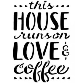 Resim Belle Fusion Mey Ithalat® Rich New Seri N-362 Stencil 35X25 cm 