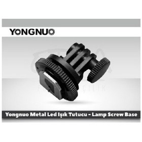 Resim Yongnuo Metal Led Işık Tutucu Lamp Screw Base 
