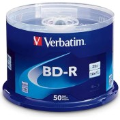 Resim 25 GB 6 x Blu-Ray Tek Katmanli Kaydedilebilir Disk Bd-R, 10 Disk Mili 97238 – 50PK Mil 
