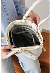Resim Just Polo Şık Ve Lüks Tasarım El Ve Omuz Çantası Yeni Sezon Ebat :boy: 25 En : 35 Cm Beyaz 