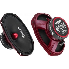 Resim RS-M69Y 6x9 Oval Midrange 250 Watt Maximum Power Kapak Dahildir Çift Fiyatı 