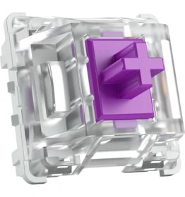 Resim Pc Gaming Race Kailh Pro Purple Switches (120 Adet), Oyun Klavyesi Için Taktik ve Sessiz Anahtarlar, Yüksek Uyumluluk, 3 Pin Mekanik Anahtar, Mekanik Klavye Anahtarları 