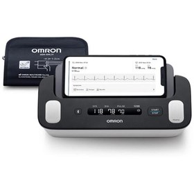 Resim Omron Complete HEM-7530T 2 si 1 arada Tansiyon Aleti ve EKG Cihazı 