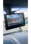 Resim Teknoparts Araç İçi 3 Kameralı Lcd Ekranlı 1080p Gece Görüşlü 