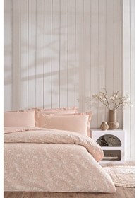 Resim Puffy Penine Tek Kişilik Nevresim Takımı - Pudra Pembe 