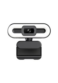 Resim Lemestar Dahili Mikrofonlu 4k Usb Tak Ve Çalıştır Web Kamerası Canlı Yayın Video Arama Vi Siyah 