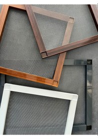 Resim Menteşeli Sineklik Takımı Kapı İstediğiniz Ölçüde Ve 6 Renkte 