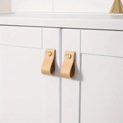Resim 12'li Paket Çocuklara Uygun Dolap Halkası Çekerleri, Çok Bileşenli Metal Çekmece Kulpları, Ev Dekorasyonu için Çarpışma Önleyici Kapı Kolları, Çekmecelere Özel, Dolap Değiştirme Çekme Halkaları 