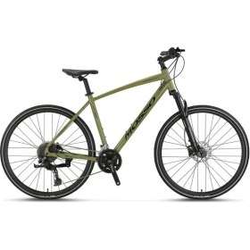 Resim Mosso LEGARDA-PRO-X18-MSM Erkek Şehir Bisikleti 510H Hd 28 Jant 18 Vites Yeşil Siyah 