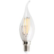 Resim Cata 4w Led Filament Kıvrık Buji Ampul Ct-4062 Günışığı 