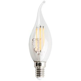 Resim Cata 4w Led Filament Kıvrık Buji Ampul Ct-4062 Günışığı 