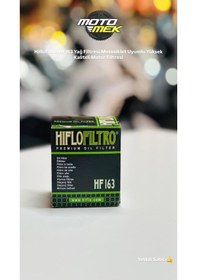 Resim Bmw R1150 R R1150 Rt Hiflofiltro Hf163 Yağ Filtresi 