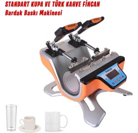 Resim Goldpix Türk Kahve Fincanı ve Standart Kupa Isı Transfer Baskı Makinesi 