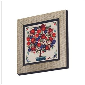 Resim Nar Ağacı Baskılı Mdf Magnet 7x7 355 