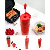 Resim FLYON Yüksek Kaliteli Sıcak Ve Soğuk French Press Çelik Termos Kupa Bardak Mug 500 ml Kahve Ve Bitki Çayı 