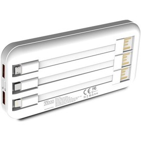 Resim Simex S-33 20000 mAh 22.5 W Powerbank Beyaz 