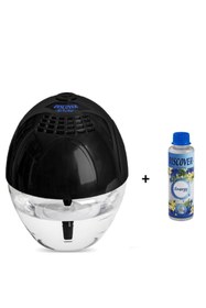 Resim Discover Sihirli Küre Hava Temizleme Makinesi Işıksız Siyah + 1 Adet Energy Solüsyonu 