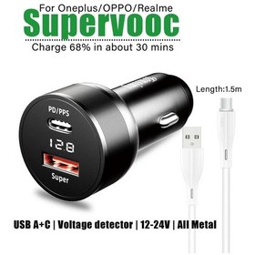 Resim Telecom-expert80w Supervooc Araç Şarj Cihazı - Oneplus 12/11/10t/nord Ce 3/n200/2t, Realme Gt 5/3/12/11/10 Pro/c53 İçin Superdart Adaptör, Oppo Find X7/x6/reno10/8/a78 İçin 2 Portlu Çakmak Şarj Evrenseldistribütör Garantili 