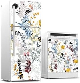 Resim Buzdolabı Ve Bulaşık Makinesi Takım Sticker 0216 