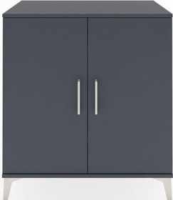 Resim Hyperion Şifonyer 2 Raflı 2 Kapaklı 88x44x96 Antrasit-antrasit Antrasit 