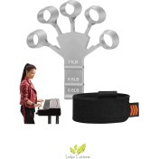 Resim Fizik Tedavi Spor Parmak El Bilek Kol Güçlendrici Kas Geliştirici Kavrama Silikon Örümcek Lastik 