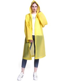 Resim Aubyhe Sürdürülebilir Eva Materyal Kapalı Yağmurluk - Ağırlık Düşük, Su Geçirmez, Bisiklet, Kamp Ve Seyahat İçin Sarı Renk Tek Beden Çok Renkli 