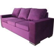 Resim Dekormila Ykm Üçlü Ofis Kanepesi Mor 