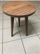 Resim 3 Ayaklı Yan Sehpa - Mdf 