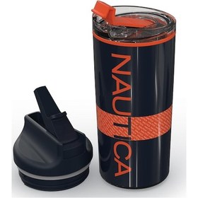 Resim Nautica Ntm02 Sport Termos Paslanmaz Çelik 500 Ml Navy Turuncu 