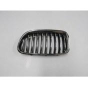 Resim TŞT 2013 - 2016 Bmw 5 Serı F10 - Ön Panjur Sol Nikelajlı (Iç Petekleri Siyah) (Oem NO:51137412323) 