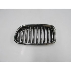 Resim TŞT 2013 - 2016 Bmw 5 Serı F10 - Ön Panjur Sol Nikelajlı (Iç Petekleri Siyah) (Oem NO:51137412323) 
