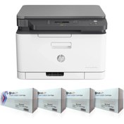 Resim Color Laser MFP 178NW Tarayıcı + Fotokopi + Wi-Fi Renkli Lazer Yazıcı 4ZB96A Lazer Yazıcı Sınırsı HP