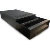 Resim Horecamark Siyah Metal Kahve Posa Çekmecesi 