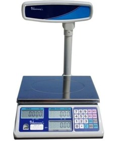 Resim Dikomsan Sepl 15 Kg 2 Gr Boyunlu Fiyat Hesaplamalı Terazi - Akülü 