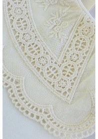 Resim Modanino Kız Çocuk Nakış Yakalı Bluz 3-10 Yaş 12653oz Beyaz 