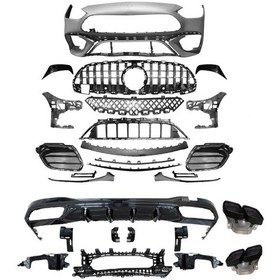 Resim Autogp Mercedes W206 C63 Amg Body Kit Tampon Seti 2020+ 