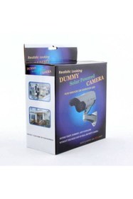 Resim hitteknoloji Dome Caydırıcı Kamera Güvenlik Kamerası Pilli Ve Güneş Enerjili 